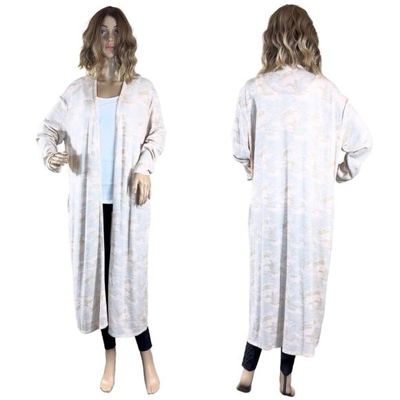 VENUS COZY HACCI DUSTER SZ L $49 - Picture 5 of 10